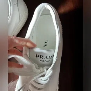 Prada | Shoes | Prada Mens Euc Whitered Stratus Suede And  display picture 1